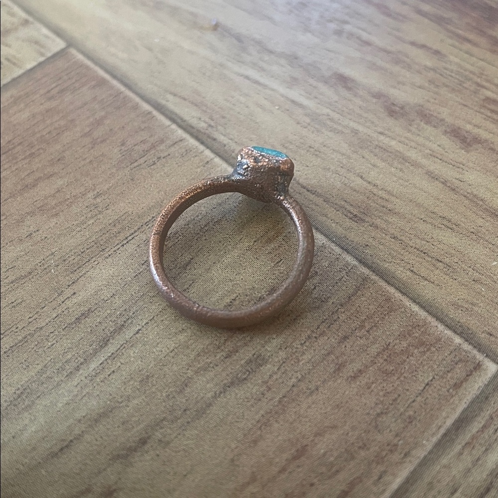 Amazonite Ring Size 5 - Picture 2 of 3